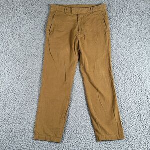 Entireworld Trousers Pants Mens 32 Beige Type A Version‎ 2 Tapered Flat Front